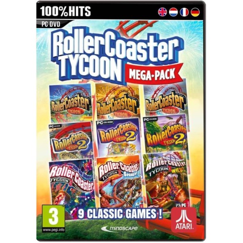 Rollercoaster Tycoon 9 Megapack