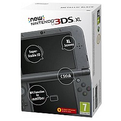 Joc New Nintendo 3ds Xl Console - Metallic Black (eu) For Nintendo 3ds
