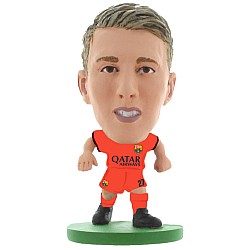 Figurine Soccerstarz Barcelona Gerard Deulofeu Away Kit (2015 Version)
