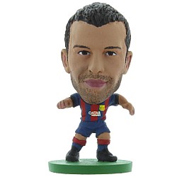 Figurine Soccerstarz Barcelona Javier Mascherano Home Kit (2015 Version) (clear Sachet)