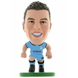 Figurine Soccerstarz Man City Edin Dzeko Home Kit (2015 Version)