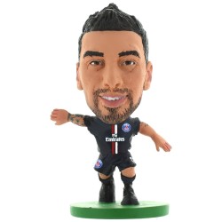 Figurine Soccerstarz Paris St Germain Ezequiel Lavezzi Home Kit (2015 Version)
