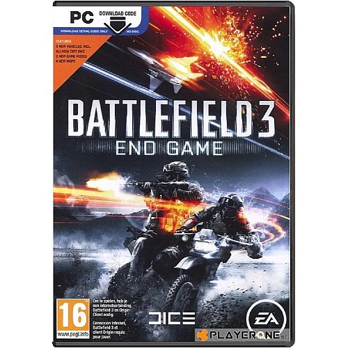 Battlefield 3 End Game Expansion French Dutch Packaging