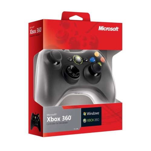 Xbox 360 Wired Controller For Windows Black