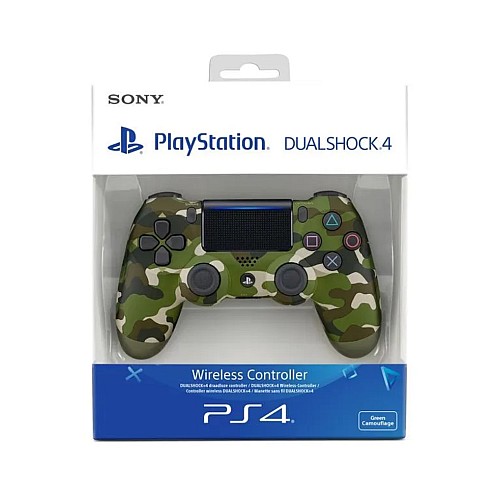 Sony Dualshock 4 Controller (new Version 2) - Green Camouflage