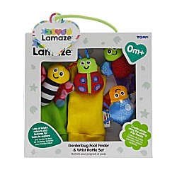 Set Lamaze - Gardenbug Wrist Rattle And Footfinder