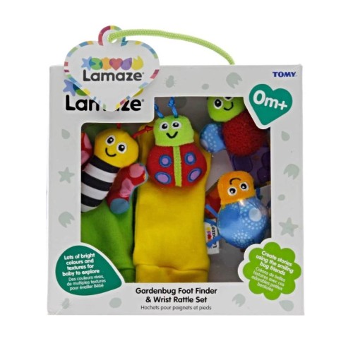 Set Lamaze - Gardenbug Wrist Rattle And Footfinder
