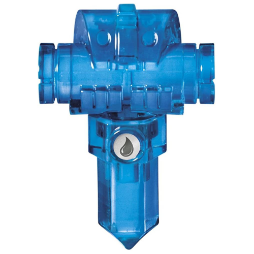 Figurine Skylanders Trap Team - Water Trap With Outlaw Brawl & Chain Captured Inside