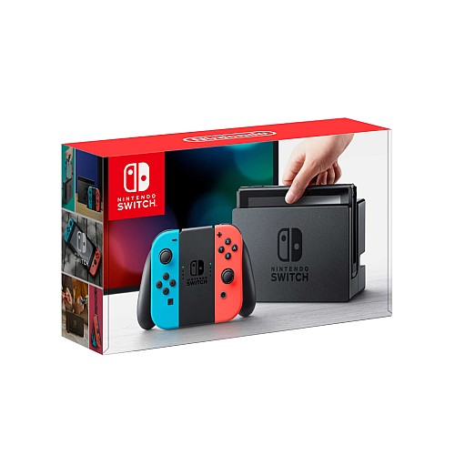 Consola Nintendo Switch With Neon Red & Blue Joy-con