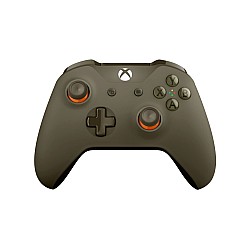 Wireless controller- With 3.5 Green/orange