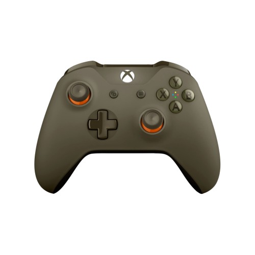 Wireless controller- With 3.5 Green/orange