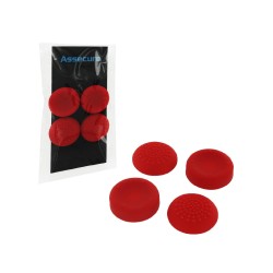 Siliconee Thumb Grips: Concave & Convex Red