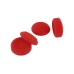 Siliconee Thumb Grips: Concave & Convex Red