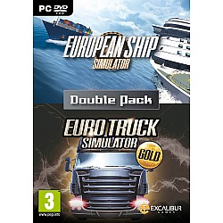 Euro Simulations Double Pack European Ship Sim & Euro Truck Simulator