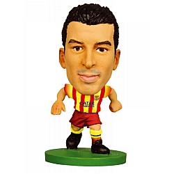 Soccerstarz Barcelona Pedro Rodriguez Away Kit