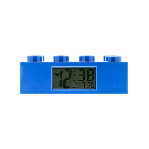 Lego Clock Blue Brick