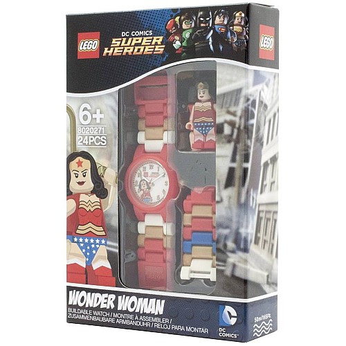 Lego Mini Fig Kids Watch Wonder Woman