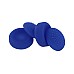 Siliconee Thumb Grips: Concave & Convex Blue