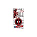 Toy Marvel Deadpool Coloured Pewter Logo Key Ring Toy Marvel Deadpool Coloured Pewter Logo Key Ring