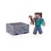 Minecraft Action Figure - Steve With Minecraft