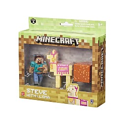 Set Figurine Minecraft Steve With Llama (16602)