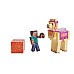 Set Figurine Minecraft Steve With Llama (16602)