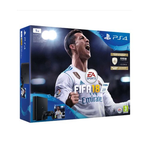 Consola Playstation 4 Slim1 Tb + Fifa 18 Bundle