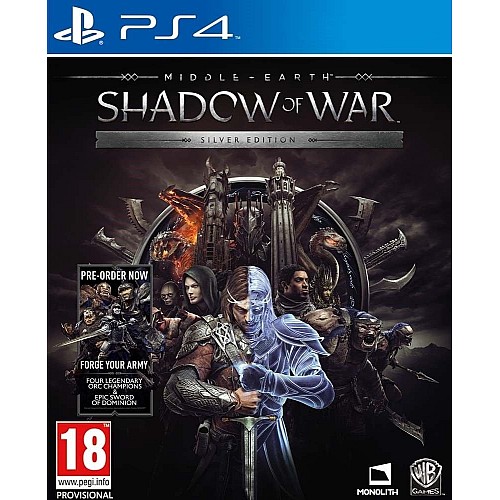 Middle Earth Shadow Of War Silver Edition