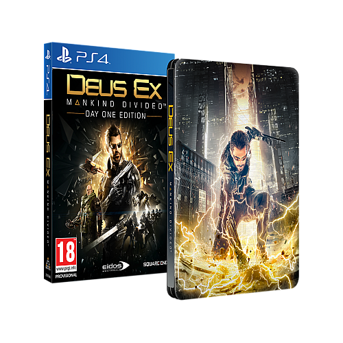 Deus Ex Mankind Divided Steelbook Edition