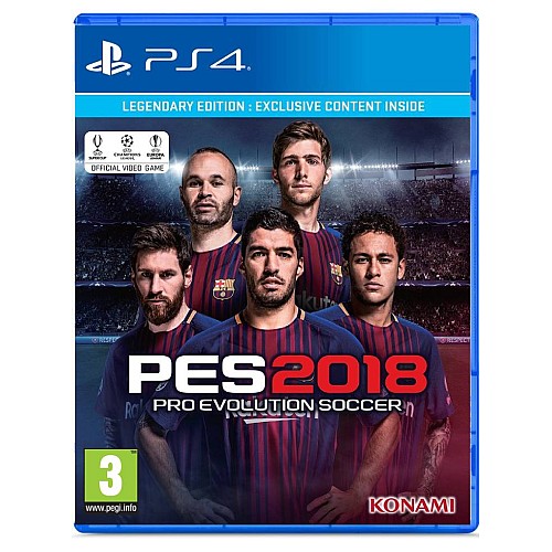Pro Evolution Soccer 2018 Legendary Edition