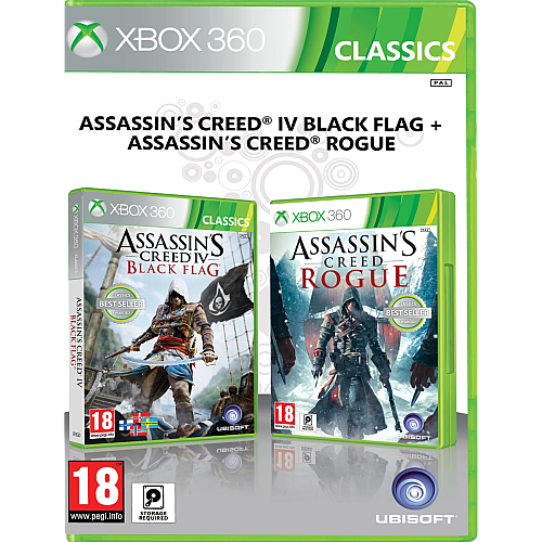 Compilation Assassins Creed 4 Black Flag & Assassins Creed Rogue