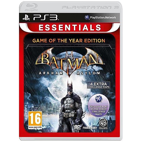 Batman Arkham Asylum Goty Essentials
