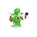 Figurine Mario + Rabbids Kingdom Battle Rabbid Yoshi 8 Cm