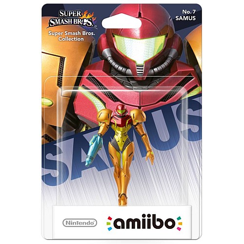 Amiibo Samus No. 7 (super Smash)
