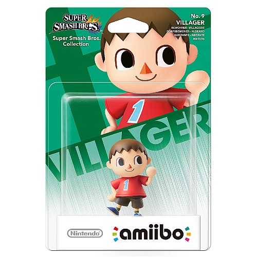Amiibo Villager No. 9 (super Smash)