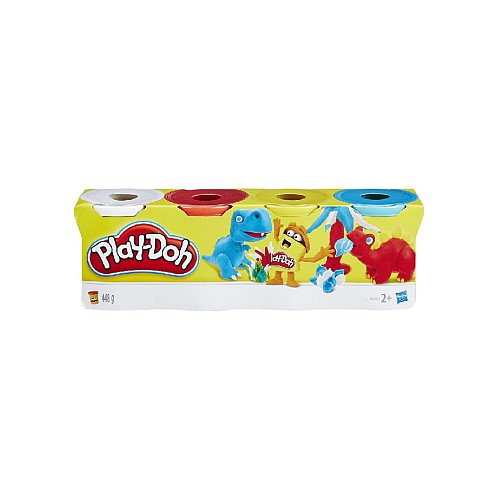 Play-doh Classic Color s (pack Of 4) (b6510)