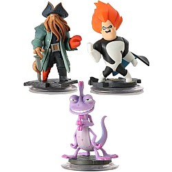 Disney Infinity Villains 3 Pack Davy Jones, Randy