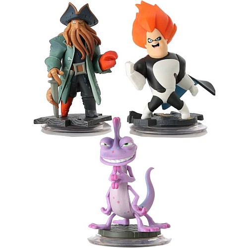 Disney Infinity Villains 3 Pack Davy Jones, Randy