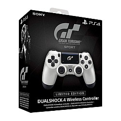 Sony Dualshock Silver-black Controller: Gran Turismo