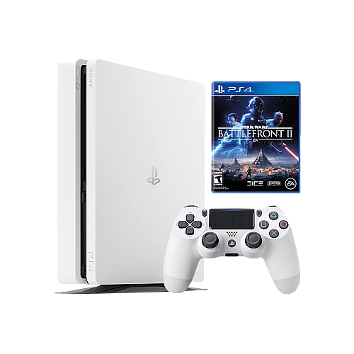 Consola 500gb White Star Wars Battlefront Ii Ps4