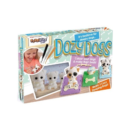 Set Fuzzikins Craft - Dozy Dogs