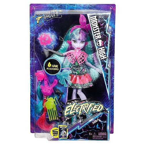 Doll Monster High Electric Hair Raising Deluxe Twyla
