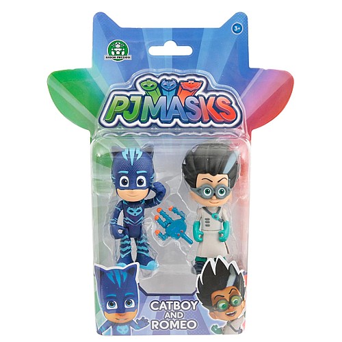 Figurine Pj Masks Light Up Hero Vs Villain 7cm