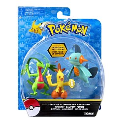 Set 3 Figurine Pokemon Combusken, Marshtomp & Grovyle