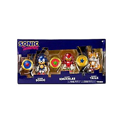 Set Figurine Classic Sonic, Knuckles & Classic Tails