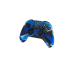 Protective Cover & Ribbed Handle Grip: Camo Blue