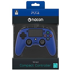 Controller Nacon Compact Blue Wired - Ps4
