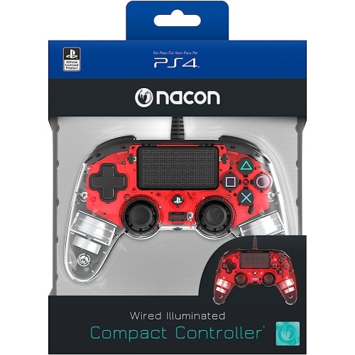 Wired Compact Controller Light Red