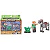 Figurine Minecraft Alex With Skeleton Horse (16601)