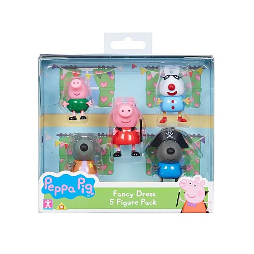 Set Peppa Pig Fancy Dress 5 Pack